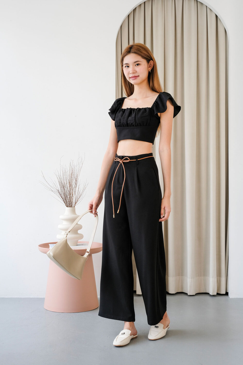 Rope Belt Pants - Image 3