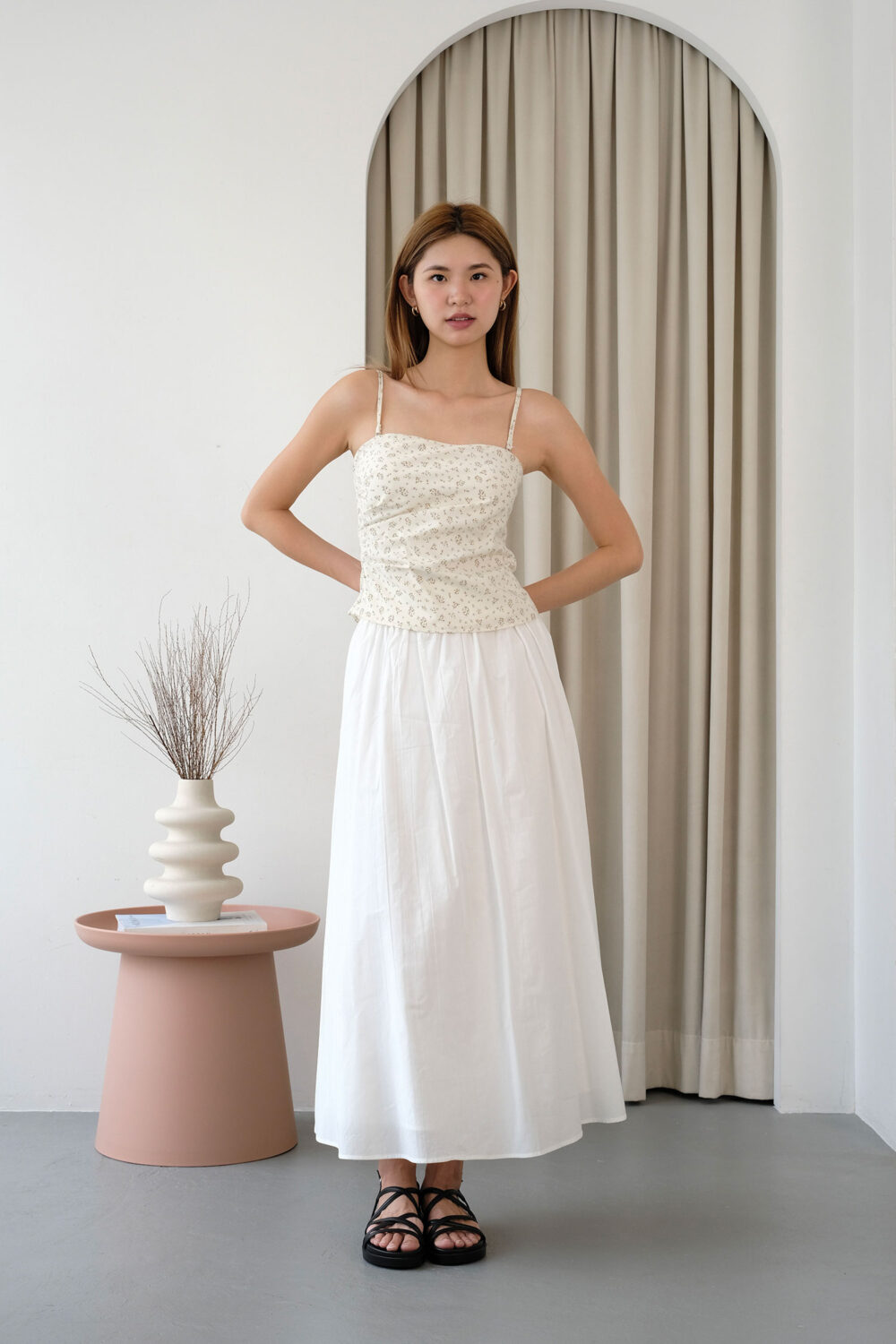 Conceal Zip Maxi Skirt - Image 5